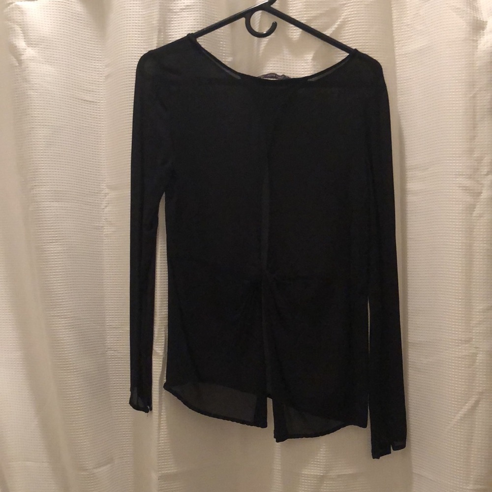 Sheer Zara top